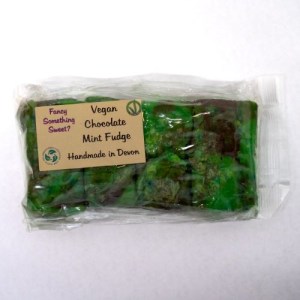 vegan mint fudge